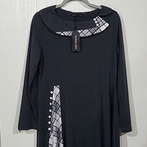 Noracora Plaid Accent Dress